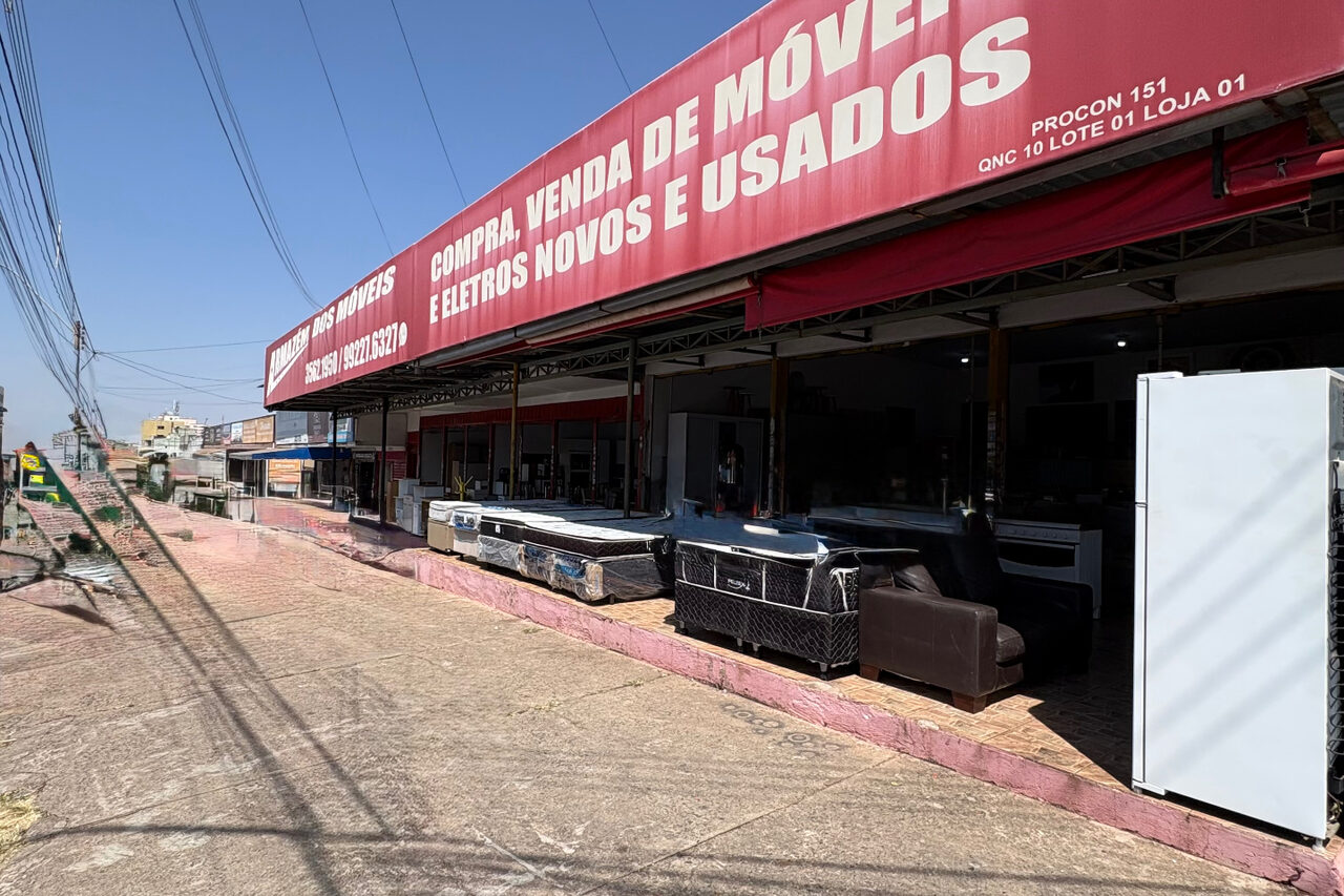 Loja do Armazém dos Móveis em Taguatinga Norte